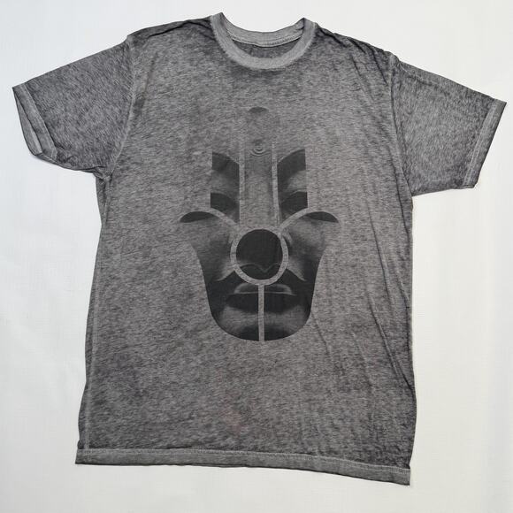 Kinetix Shirt Mens Large Gray Graphic Tee Lot 3 Love Is Blind Soft Crew - Picture 4 of 12